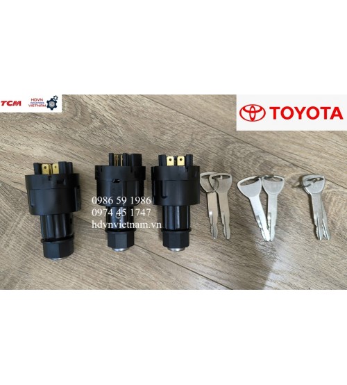 Ổ khóa xe nâng Toyota 2.5 tấn 3 tấn 7FD25, 8FD25, 7FD30 8FD30, FDZN25 FDZN30